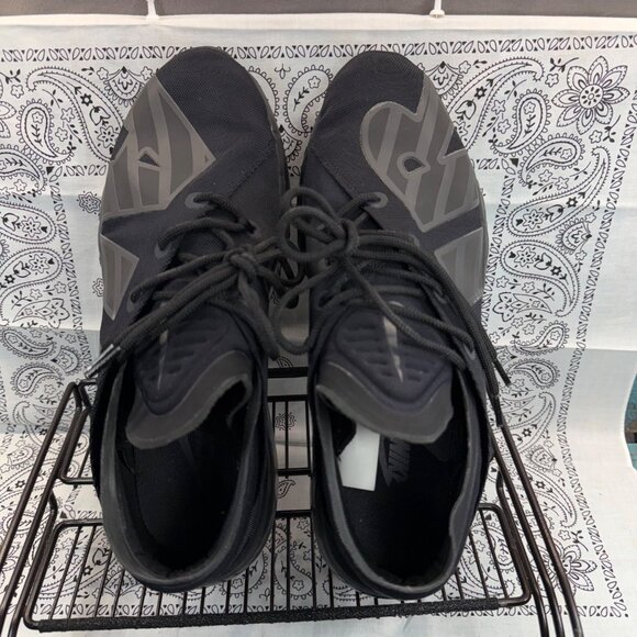 Nike Mens Air Max Flair SE AA4084-001 Black Running Shoes Sneakers Size 10.5 - Picture 6 of 10